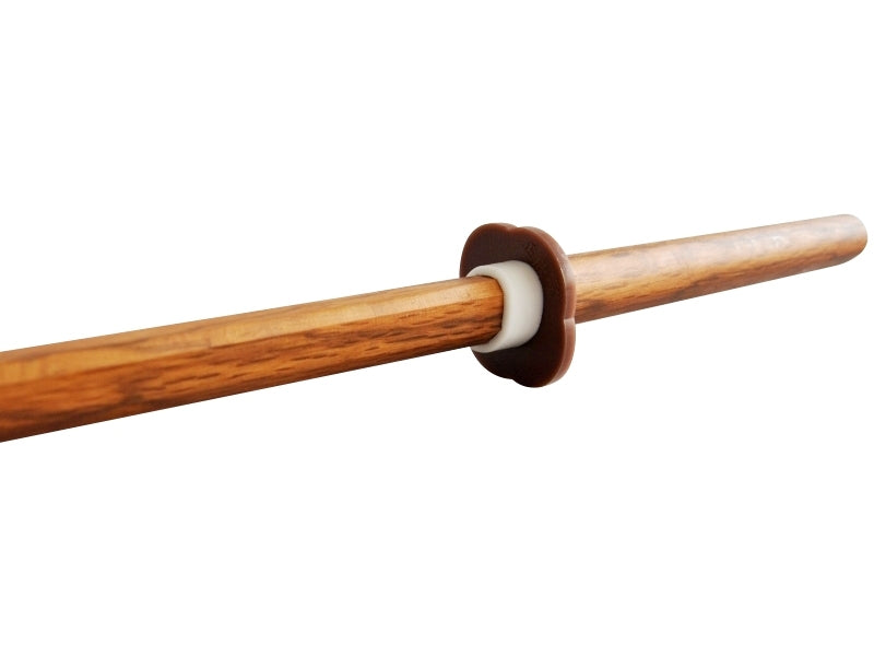 Bokken Holzschwert 100 cm - Katana aus Roteiche inkl. Tsuba - Geöltes Holz