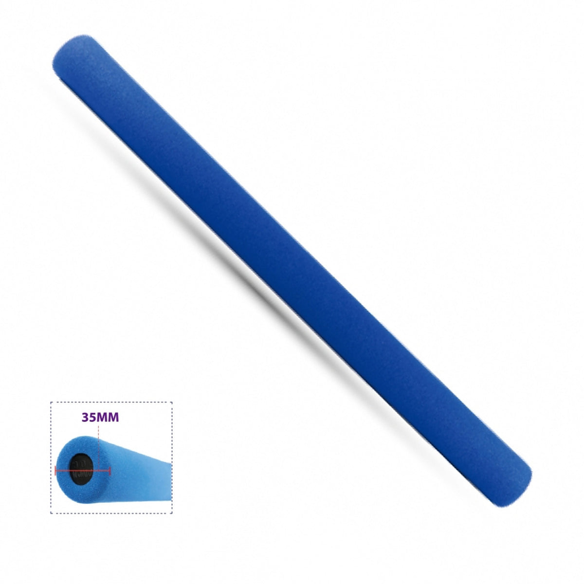 Escrima Stock Schaumstoff 50 cm blau - Safety SV Stick mit Schaumstoffbezug