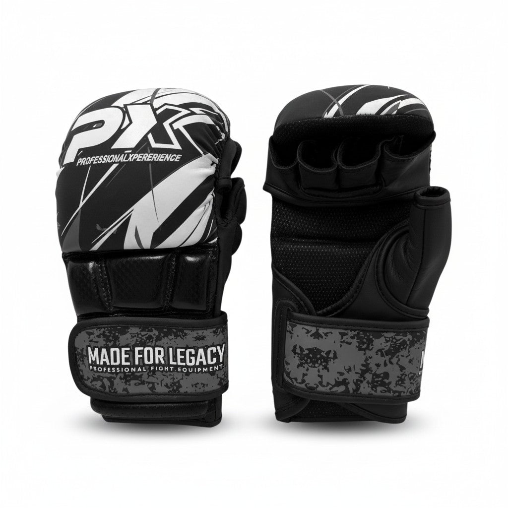LEGACY X MMA Handschutz Kunstleder, schwarz-grau