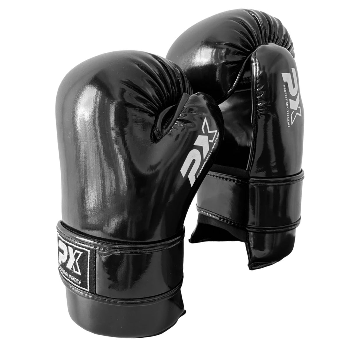 Handschutz Pointfighting Open Hands glänzend schwarz