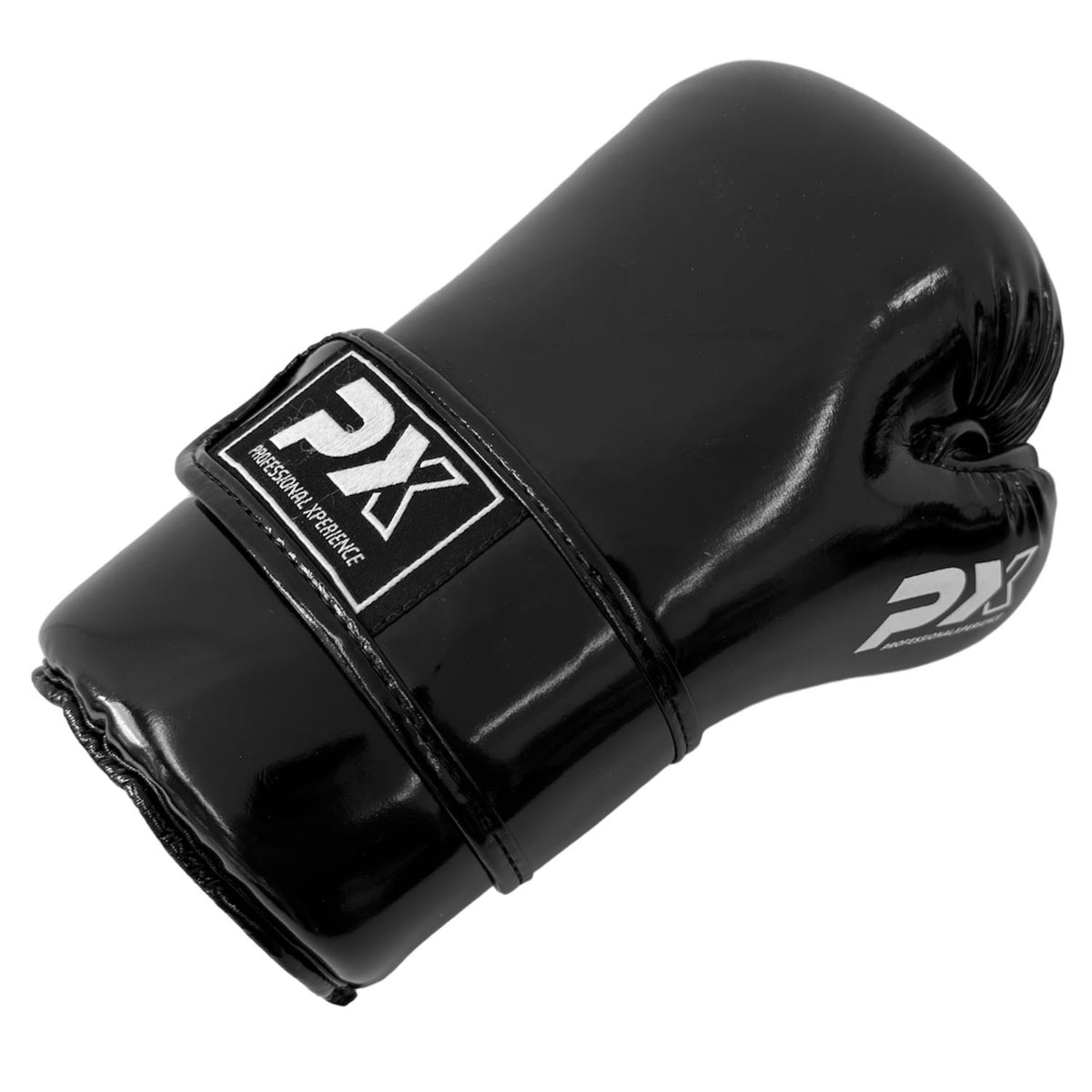 Handschutz Pointfighting Open Hands glänzend schwarz