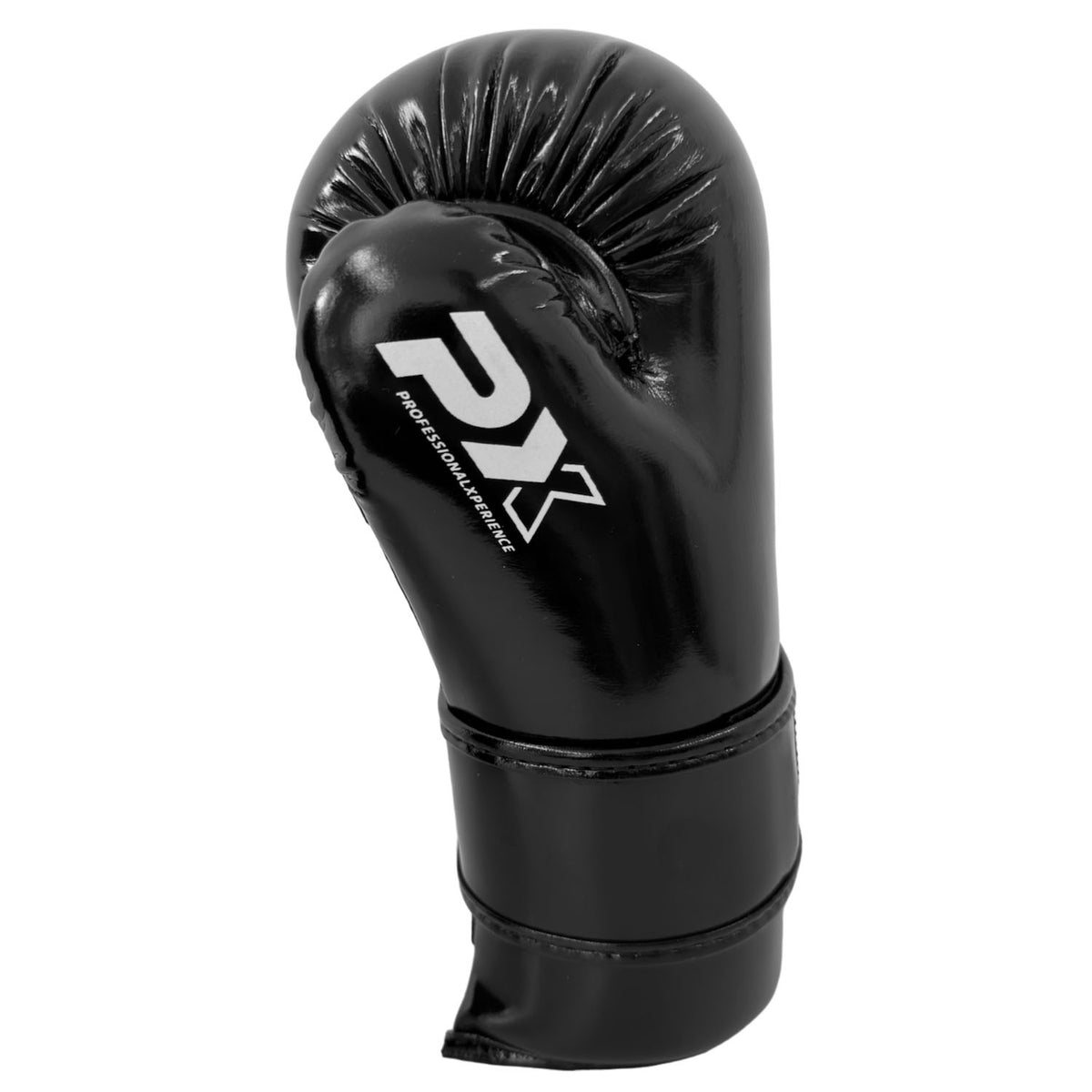 Handschutz Pointfighting Open Hands glänzend schwarz