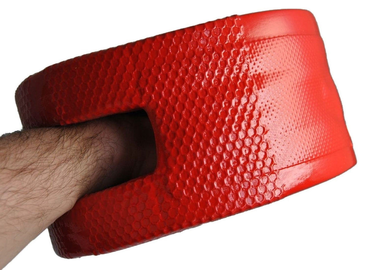 Schaumstoff-Handpratze Rot mit Schltz, weich, beidseitig