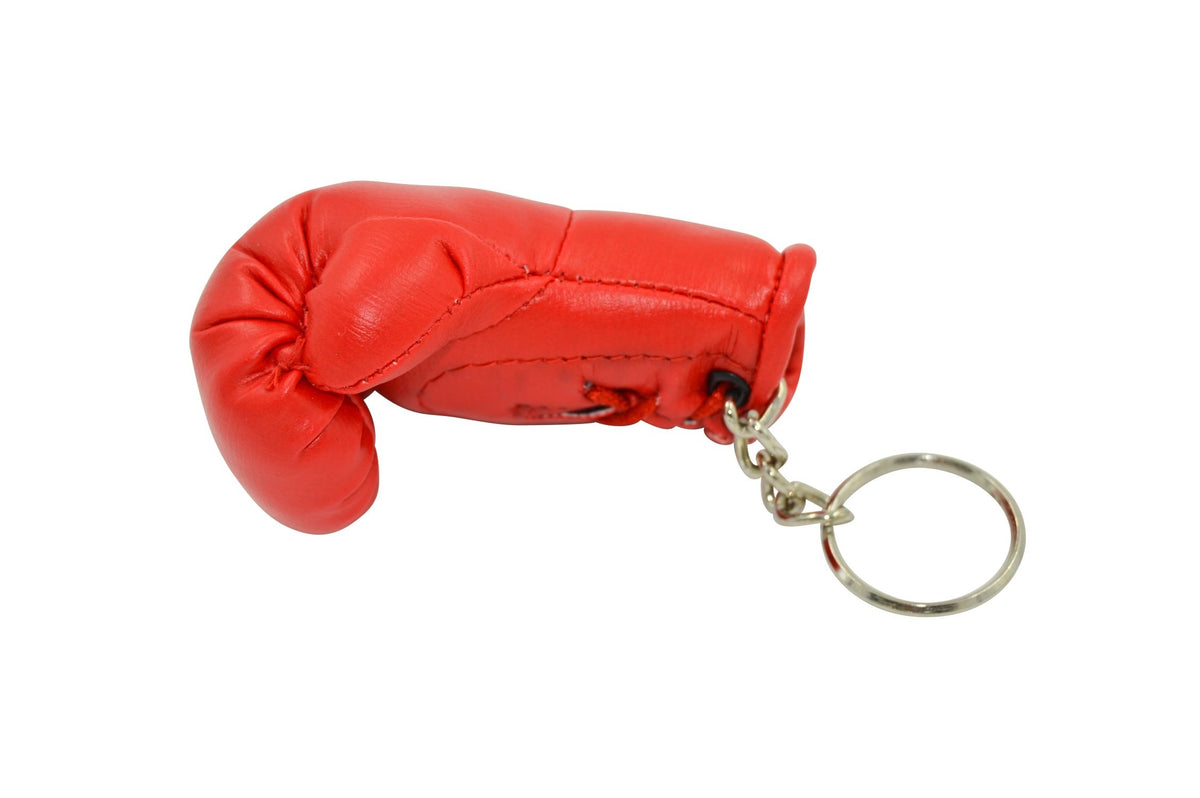 Schlüsselanhänger Mini-Boxhandschuh rot