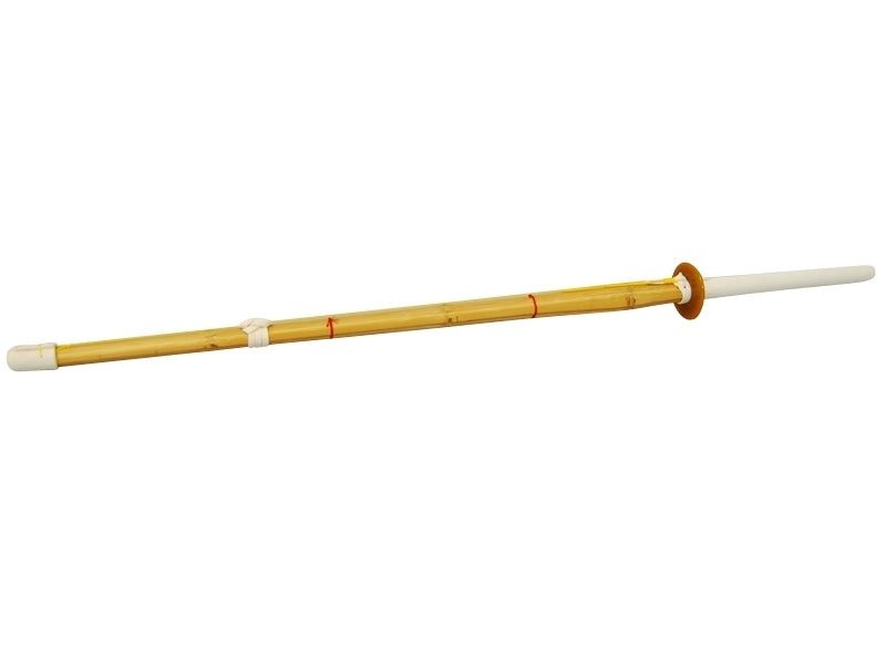 Shinai Bambus 112 bis 120 cm - inkl. Tsuba und Ledergriff