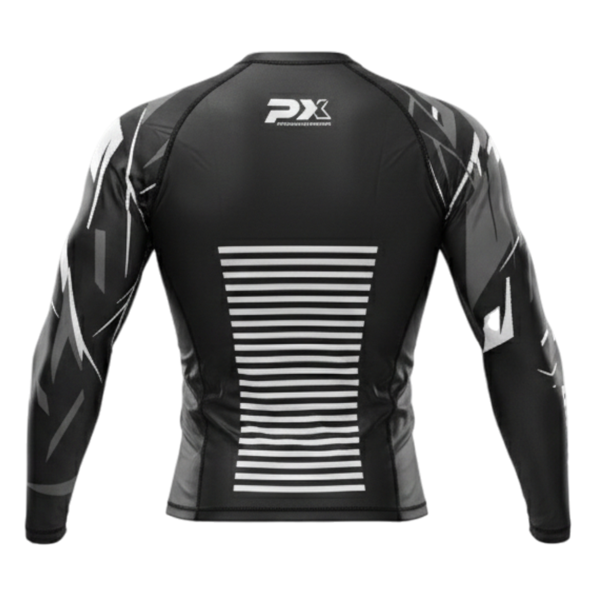 LEGACY X Rashguard langarm schwarz-grau