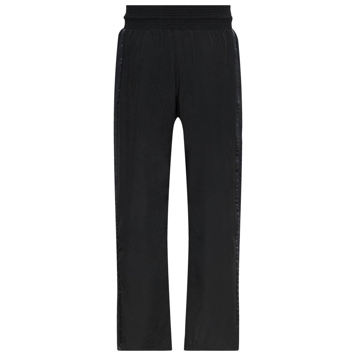 All Style Kampfsport Hose Legacy, schwarz Satin mit Mesh, Gummibund