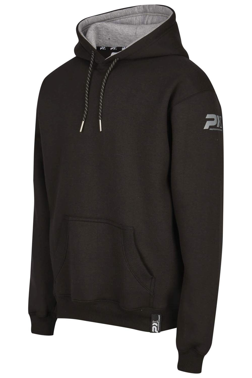 PX Hoodie schwarz-grau - Mischgewebe