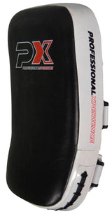 Thai Pad Schlagpolster schwarz-weiß 42 x 21 x 12 cm - Arm Makiwara (Paar)