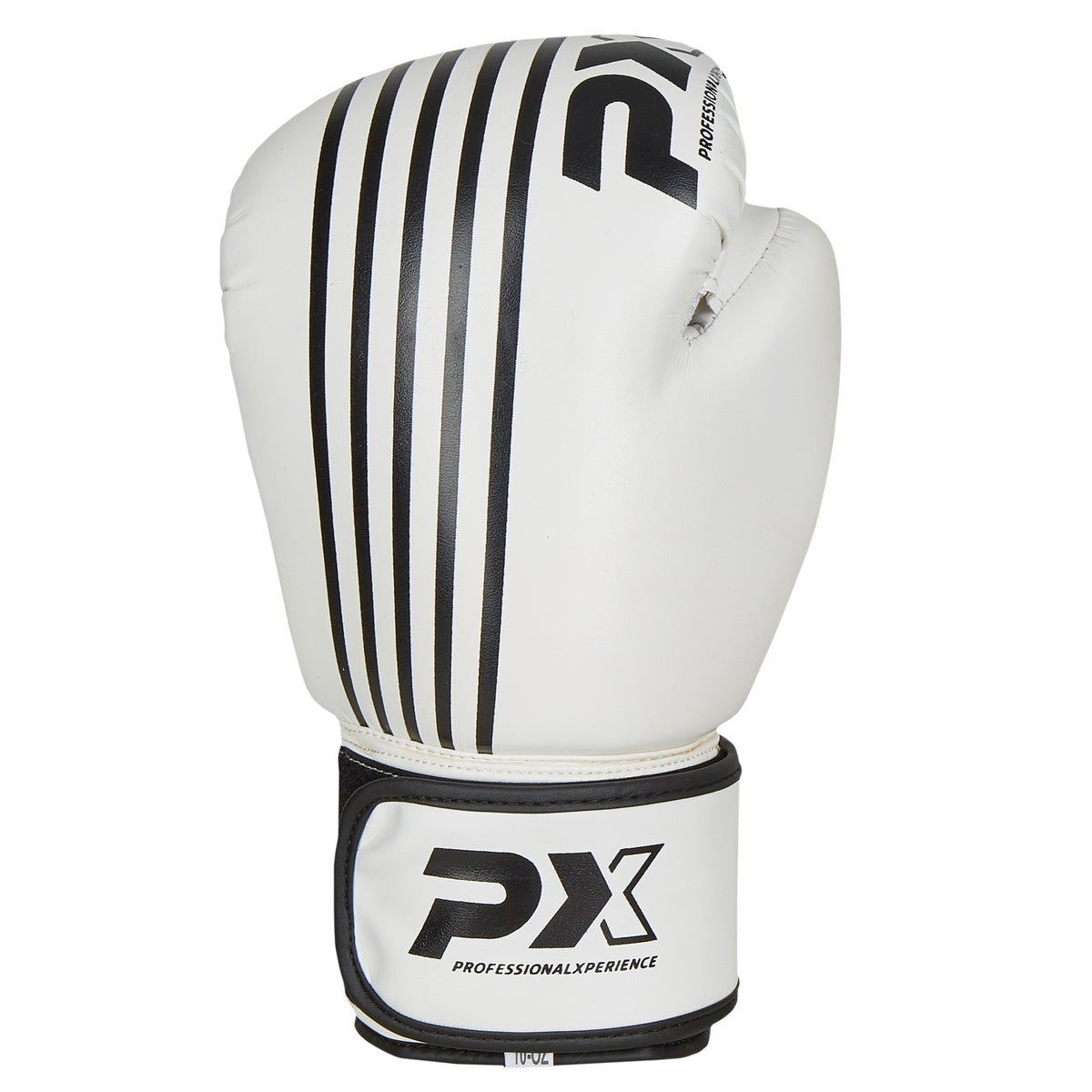 PX Boxhandschuhe SPARRING, PU weiß-schwarz - 8 bis 16 oz