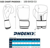 Boxhandschuhe PROFI schwarz - Echtleder - mit Klettverschluss - 8 bis 16 oz