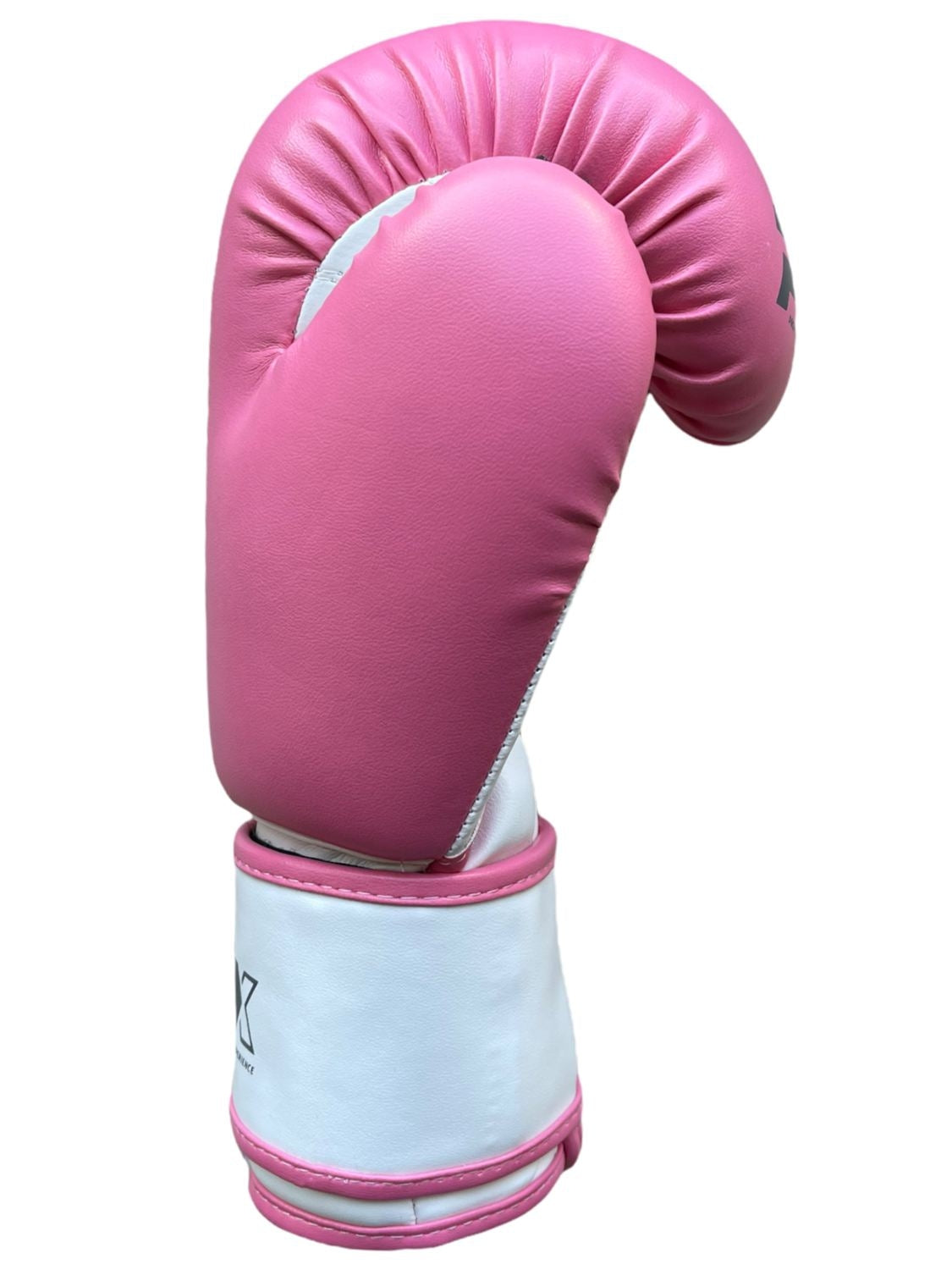 Kinder Boxhandschuhe Kids Glove Girls pink-weiß - Kunstleder mit Klettverschluss - 2 bis 8 oz