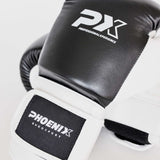 PX Kinder Boxhandschuhe schwarz-weiß - Kids Glove 4 bis 8 oz