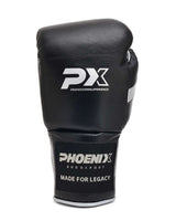 Boxhandschuhe LEGACY Pro Pure Combat Fight schwarz - Echtleder - 10 bis 16 oz