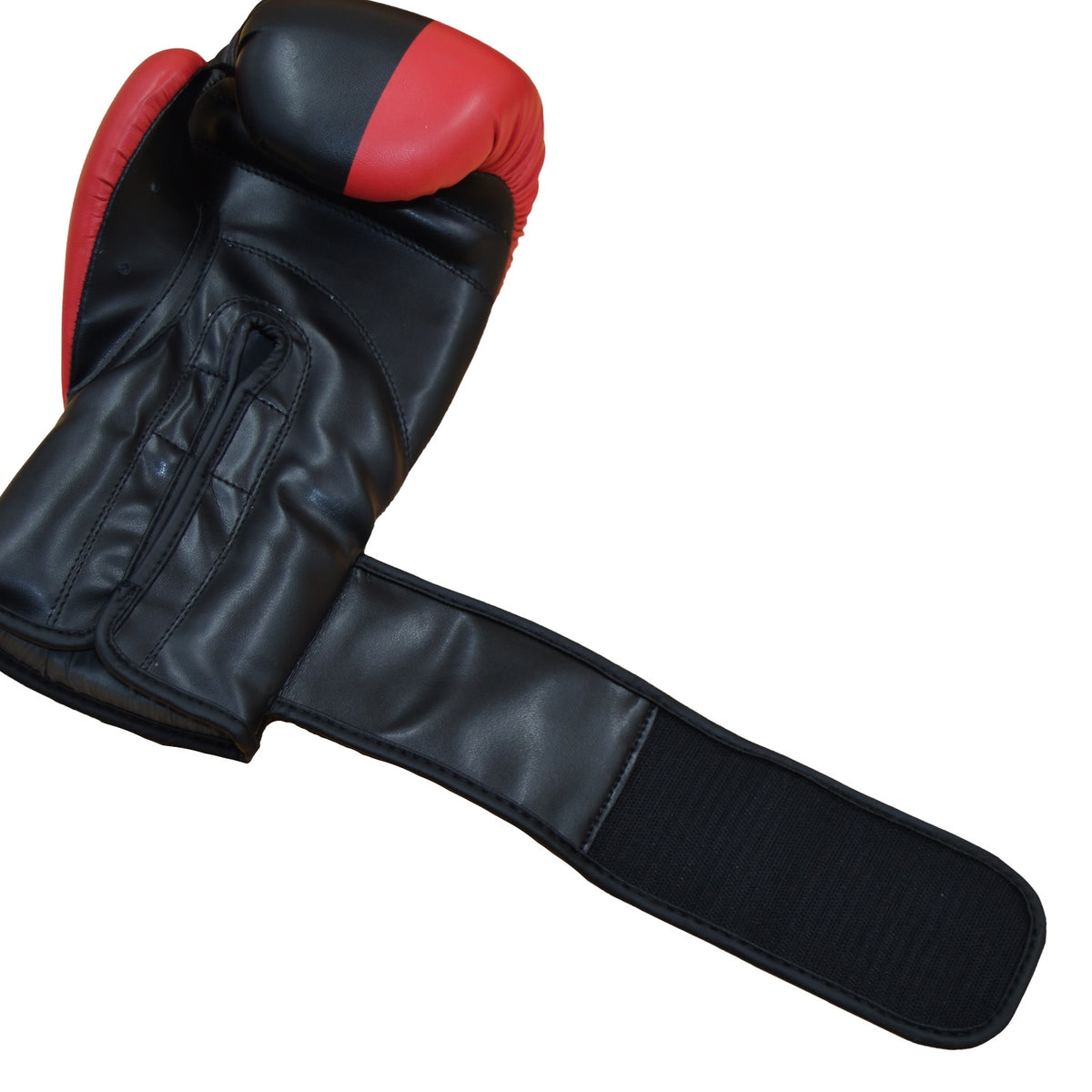 Boxhandschuhe Prepared to Fight schwarz-rot - Kunstleder - 2 bis 16 oz