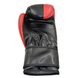 Boxhandschuhe Prepared to Fight schwarz-rot - Kunstleder - 2 bis 16 oz