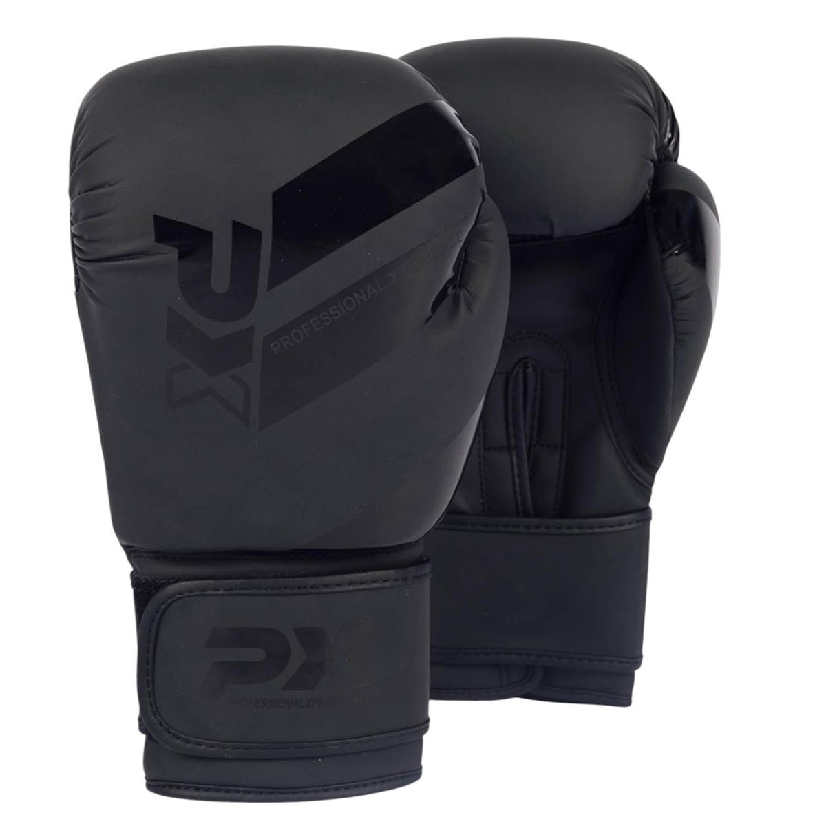 Boxhandschuhe BASIC schwarz - Kunstleder - 8 bis 16 oz