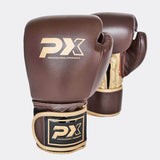 PX Boxhandschuhe Performance - Leder braun-gold - 10 bis 16 oz