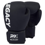 Boxhandschuhe LEGACY 2 schwarz - Kunstleder - 8 bis 18 oz
