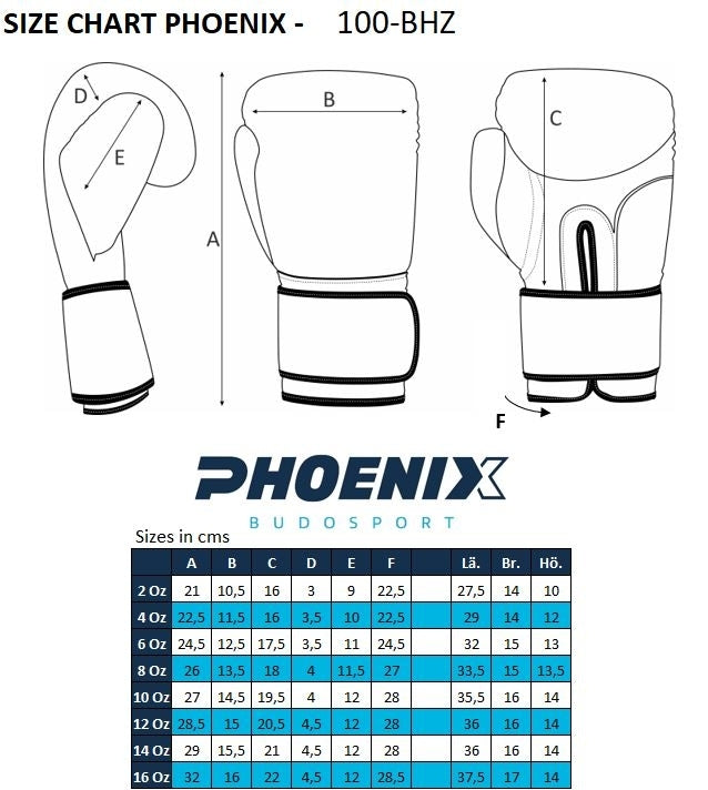 Boxhandschuhe Prepared to Fight schwarz-weiß - Kunstleder - 2 bis 16 oz