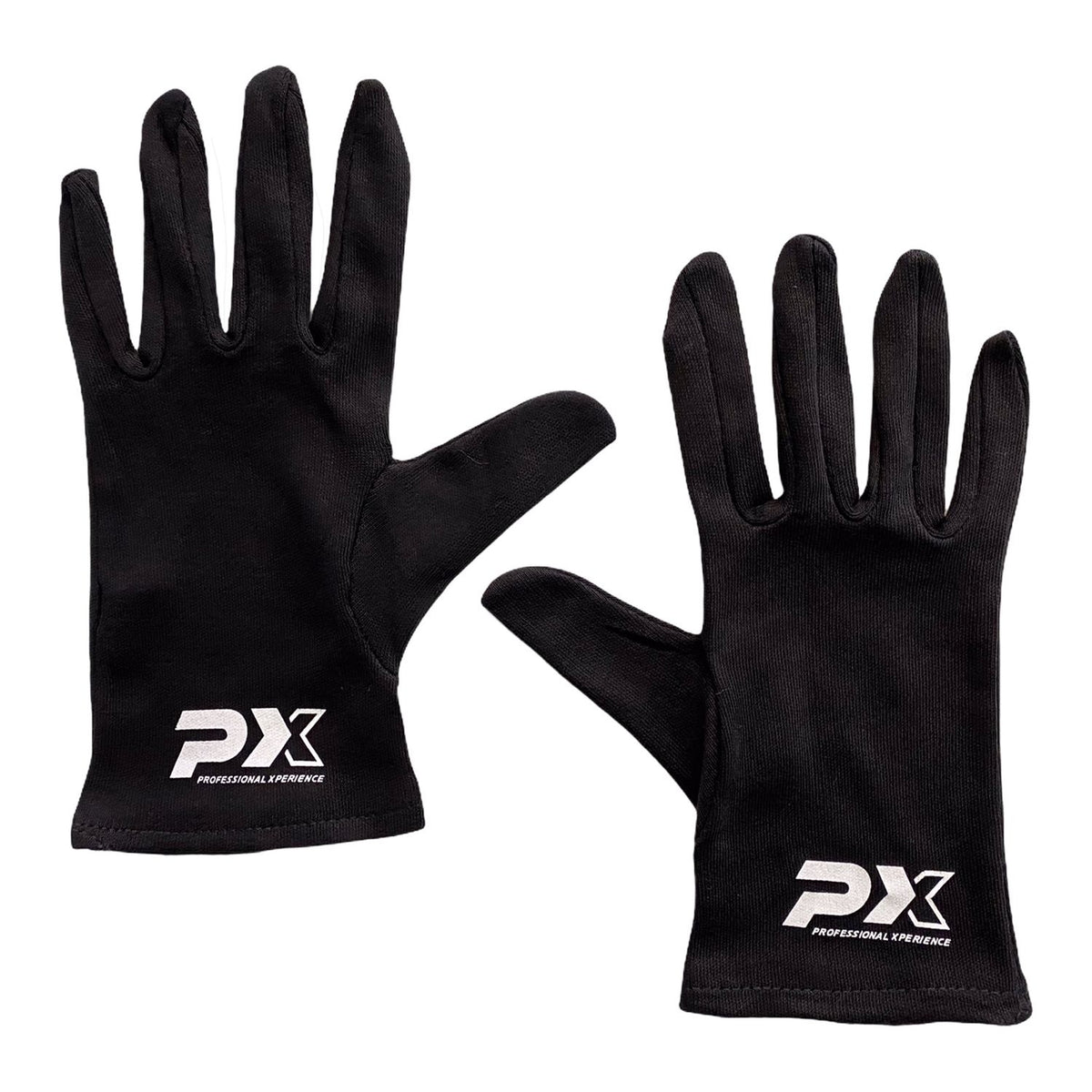 Box-Innenhandschuh mit Fingern schwarz - Baumwolle - Bandage für Boxhandschuhe