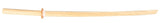 Bokken Bambus 102 cm inkl. Tsuba - Katana Holzschwert hell