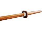 Bokken Holzschwert 100 cm - Katana aus Roteiche inkl. Tsuba - Geöltes Holz