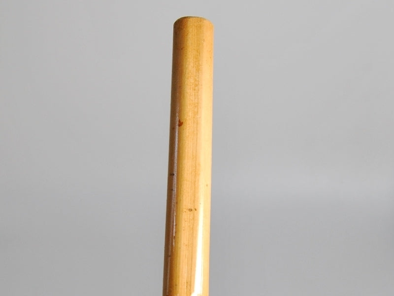Bo Stab Vollkontakt 182 cm - aus Rattan ungeschält - 3 cm Durchmesser mit Schale