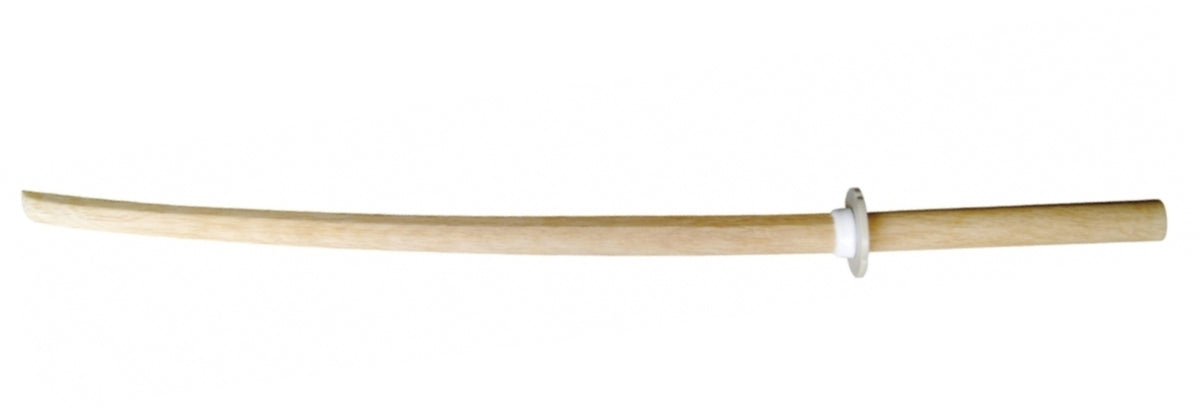 Bokken japanische Weißeiche 100 cm - Holzschwert Katana inkl. Tsuba