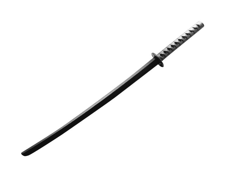 Bokken schwarz TPR 100 cm - aus Kunststoff inkl. Tsuba