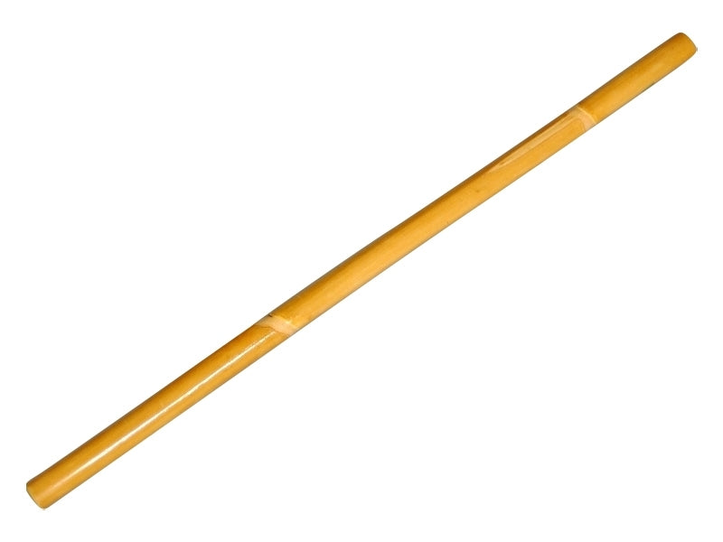 Escrima Stock Rattan mit Schale 65 cm - Vollkontakt, ungeschältes Holz - 2,4 cm Durchmesser