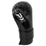 Handschutz Pointfighting Open Hands glänzend schwarz