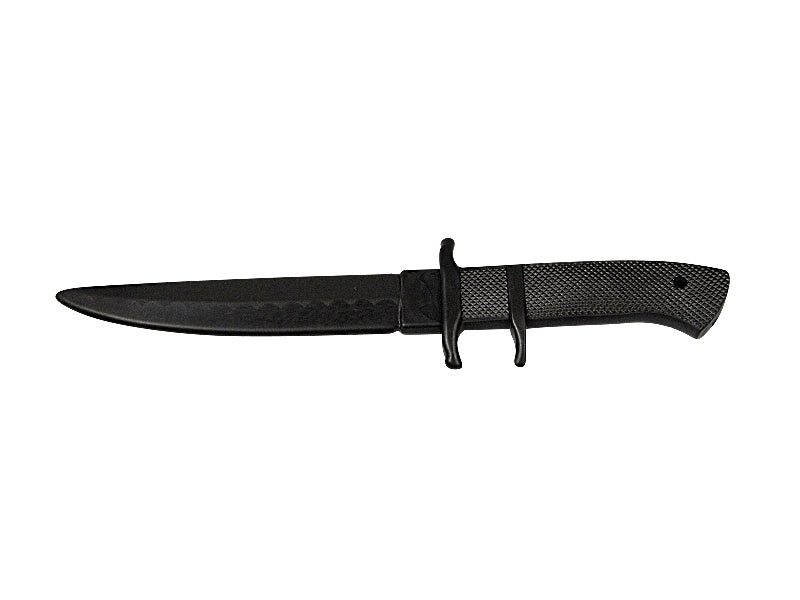 Gummimesser Commando schwarz 30 cm - SV Waffenabwehr Training