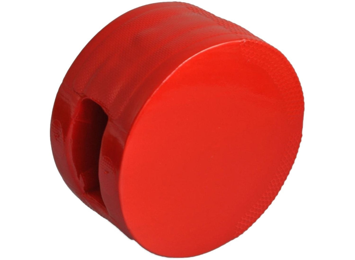 Schaumstoff-Handpratze Rot mit Schltz, weich, beidseitig