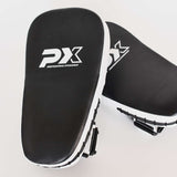 PX Pratzen extra lang - Leder schwarz-weiß Handpratzen (Paar)