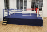 Hochring/Podestring, außen . 6,50 x 6,50 m - aus Stahl - Kickboxen, Thaiboxen