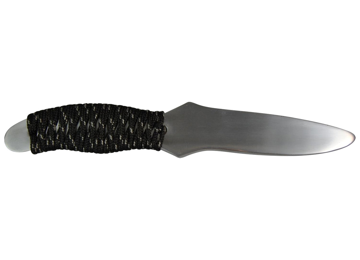 Trainingsmesser Aluminium 27,5 cm - stumpf mit umwickeltem Griff