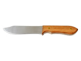 Trainingsmesser Aluminium 25 cm - stumpf mit umwickeltem Griff