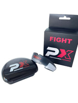 Zahnschutz FIGHT schwarz-rot - für Boxen, Kickboxen und Kampfsport, inkl. Box