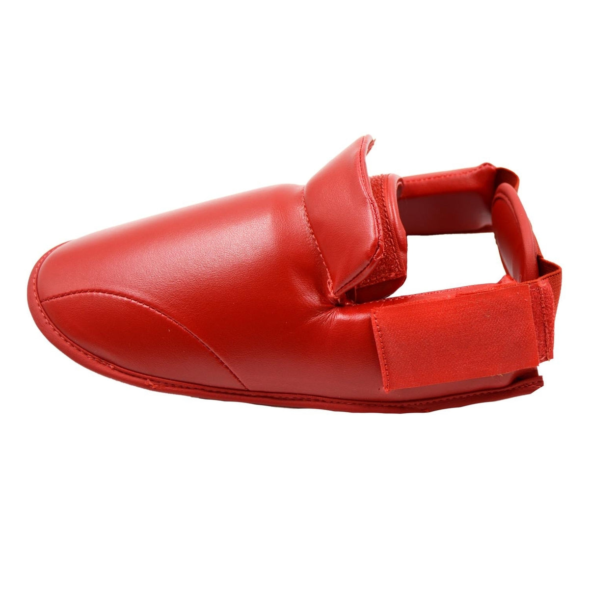 Karate Kumite Schienbein-Spannschutz blau ergonomische Passform – mit Klettverschluss