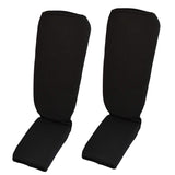 Schienbein-Spannschoner schwarz - Stretch-Material mit Schutzpolsterung