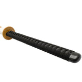 Samurai Katana Shinai-Stil 118 cm - Bambus Klinge, schwarzer Griff