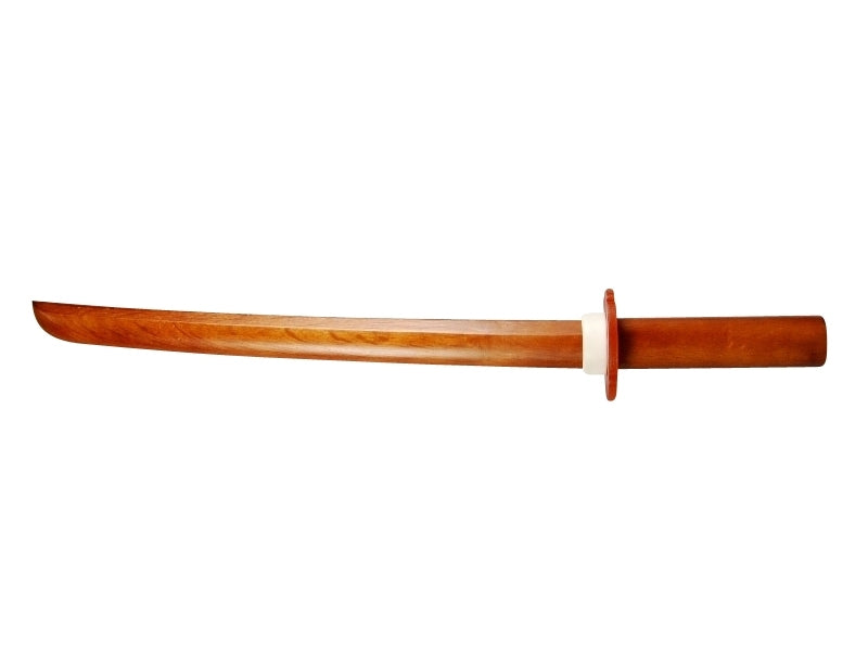 Shoto Holzschwert kurz 54 cm - aus Roteiche inkl. Tsuba
