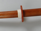 Shoto Holzschwert kurz 54 cm - aus Roteiche inkl. Tsuba