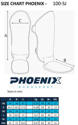 PX Schienbein-Spannschutz FIGHT II Kunstleder ergonomische Passform – mit Klettverschluss