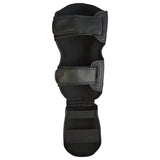 PX Schienbein-Spannschutz FIGHT II Kunstleder ergonomische Passform – mit Klettverschluss