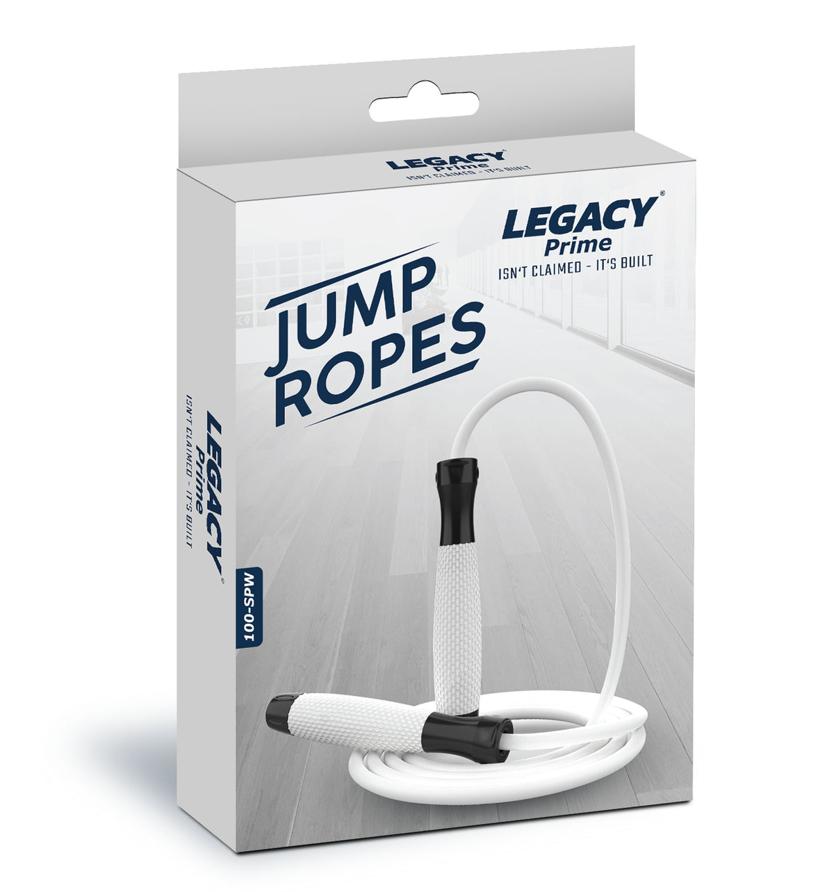 LEGACY Jump Rope PRIME, Springseil mit Gewicht, Länge 3 m (anpassbar), Rutschfester Griff