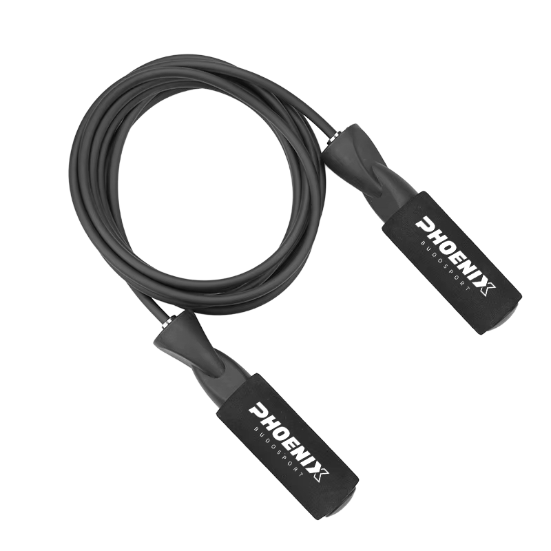 LEGACY Springseil Standard Black, Länge 3 m (anpassbar), Rutschfester Griff