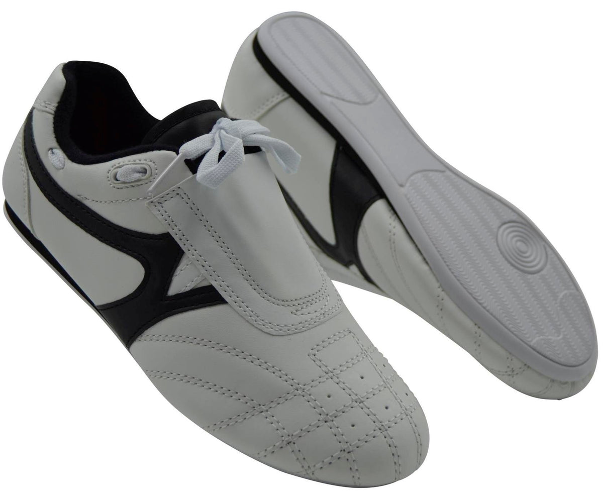 Kampfsportschuhe ALLROUND PU, weiß - Kunstleder - mit Stoffsohle