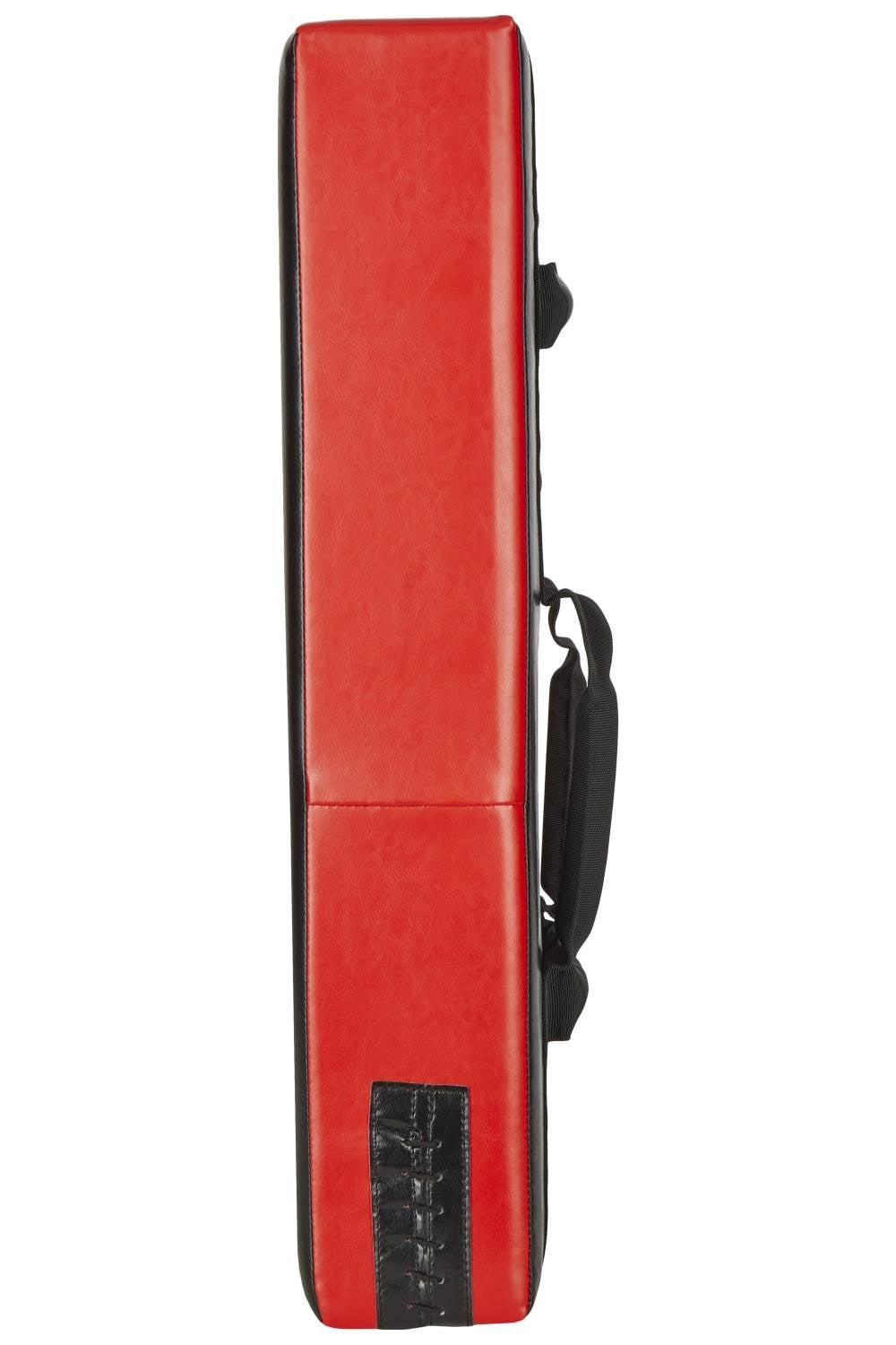 Schlagpolster LEGACY - Mit 4 Griffen - 75 x 35 x 15 cm - Kunstleder rot-schwarz
